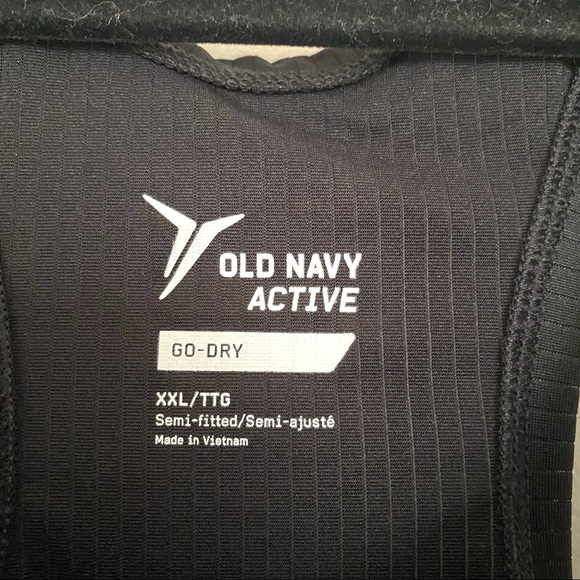 Old Navy Black Active Tank - XXL - Picture 4 of 4